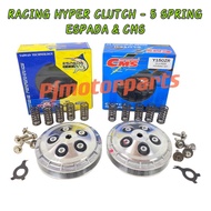 YAMAHA Y15 Y15ZR V1 V2 (ORIGINAL CMS & ESPADA)(1 Set) Racing Hyper Clutch Housing Klac Mangkuk 5 Spr