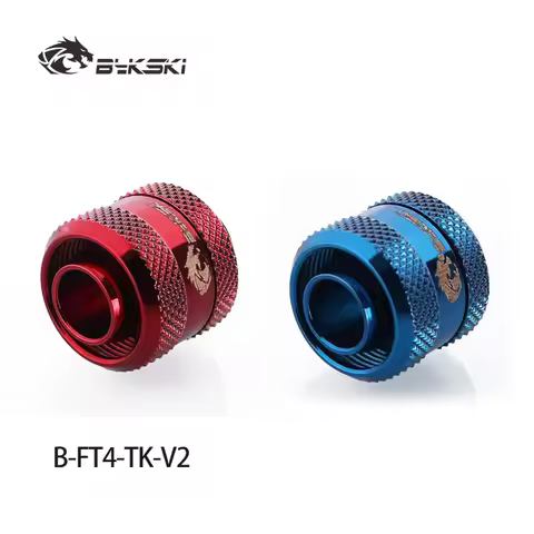 Bykski G1/4'' Soft Tube Fitting for ID10-OD13mm /ID10-OD16mm /ID13-OD19mm Pipe 3/8''ID + 5/8"OD Hand