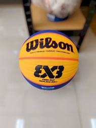 [ของแท้ 100%] ลูกบาสเกตบอล WILSON  Fiba 3x3 รหัส WTB1033XB บาสเกตบอลยาง Size 6