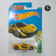 Hot wheels mclaren p1 yellow