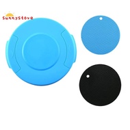 Silicone Lid Inner Pot Cover,Inner Pot Lid with Insulation Pad,No Spills Interior Pot Lids Prevent Food Permeate Odors