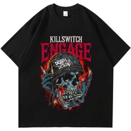 KATUN T-shirt | KILLSWITCH ENGAGE Vintage T-Shirt | Black t-shirt 24s Combed cotton t-shirt