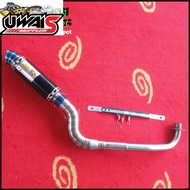 Exhaust RED LEO/Exzos RL pipe 32MM PNP Ex Wave/Wave/Kriss/Lagenda/Dash/Srl/Sym/Smash