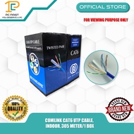 COMLINK CAT6 UTP CABLE INDOOR 305 METER/1 BOX