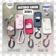 3IN1 Astro Case for redmi a5 4g 14c a1 a2 9 9c 10a 9a note 9 pro 9t 8 7 8a mi 11 lite 11t 14t poco c