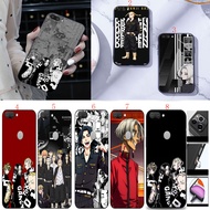OPPO A56 OPPO A77 F3 R9 R9S A79 A98 5G A38 A16K X3 Lite X3 Neo F1 Plus Find X3 X3 Pro Q68 Tokyo Swastika Avengers Soft black phone case