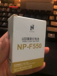 Np-f550閃光燈，攝影器材電池