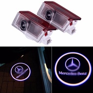 2pcs led Car Door welcome light Ghost Shadow laser projector For Mercedes Benz W205 W166 W176 W212 W