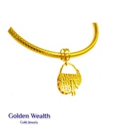 916 Gold Luxury Handbags Charm Loket Charms Handbags Design Emas 916 名牌包黄金吊坠🌈