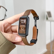 Leather Buckle Strap for Huawei Band 8 Strap Adjustable Belt Smartwatch Accessories Wristband Bracel