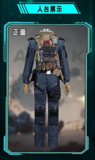 Veyron Delta Operation Veyron cos Fu Wang Yu Hao cosplay Clothing Two-Dimensional Game Character Cos