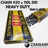 DID 420 x 110L Roller Chain Motorcycle Chain Made in Japan