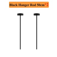 Track Light Rail for Track Light 0.5M 2 Wire Track Light Connector Black White Spotlight Rail Track 