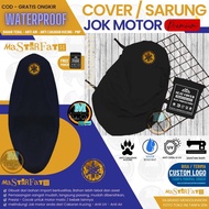 COVER SARUNG JOK MOTOR PREMIUM TULISAN JEPANG YAMAHA SUZUKI HONDA MIO NMAX AEROX FAZZIO FINO SOUL LE