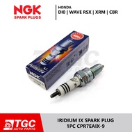 NGK Spark Plug Iridium IX Honda DI0 / WAVE RSX / XRM 125 / CBR 150R CPR7EAIX-9 1Pc