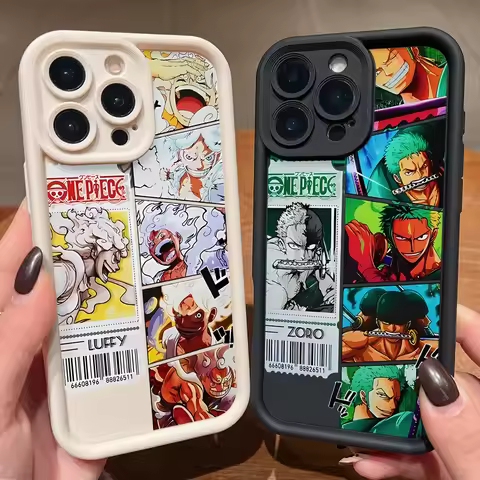 One Piece Zoros Luffys Phone Case for OnePlus 15 13 13T 12 11 10R 8T Nord 5 4 3 2 CE5 CE4 CE3 Lite A