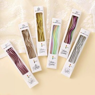 6pcs Birthday candle birthday candles long candle long candles Lilin panjang lilin kek
