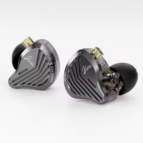GK KUNTEN In Ear Earphones New-Generation Upgraded Dynamic Driver Unit Headphones With 2PIN Cable, S