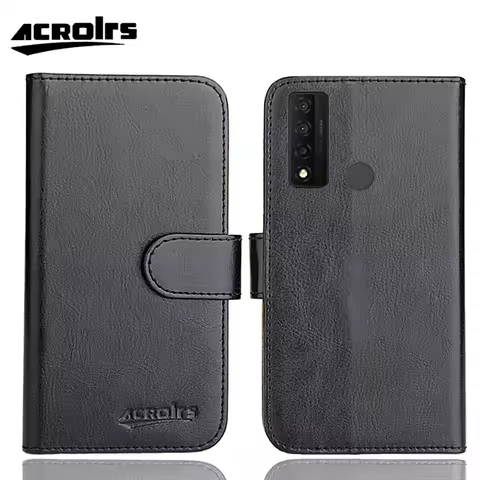TCL 10 20 10L Plus Pro 5G SE XE Case 6 Colors Flip Fashion Retro Soft Leather Exclusive Phone Crazy 