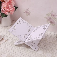 DFANCCIE Quran Stand - Quran Rack - Quran Reading Place with Batik Motif Quran Holder