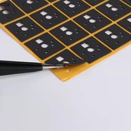 DTA 120PCS PORON PE EVA Pad For Mechanical Keyboard PCB Switch Pads Stickers Foam Material Gasket Im