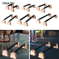 [YWJLQH] 2Pcs Push Up Bar, Wood Push Up Handles, Handstand Bar, Push Up Stand, Parallettes Bar for H