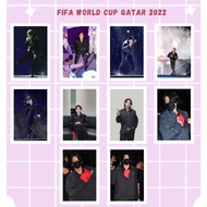 BTS JUNGKOOK FIFA WORLD CUP QATAR 2022 Polaroid Photocard Unofficial 10PCS IN SET +