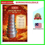 16CM/17CM/18CM/20CM/22CM/24CM/ Thick Indian Aluminium Degchi Pot/Aluminium Pot Set
