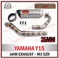 YAMAHA Y15 / Y15ZR - AHM Exhaust M3-SZR 35MM Racing Exhaust Muffler