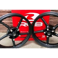 RCB SP522 Y15ZR Y16ZR SPORT RIM 160/185 / 185/215 / 185/250 / 215/300 17 INCHES ( 5 Hole Front / 5 H