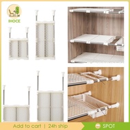 [Ihoce] Closet Tension Shelf Partition Organizer Shelf for Cupboard Kitchen