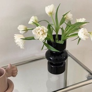 Ins Style Vintage Glass Vase Living Room Decor