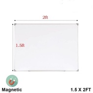White Board Magnetic 1.5'x2'