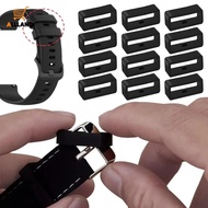 1 Pc High Quality Durable Silicone Watch Strap Ring for Garmin Series Portable Replaceable Smartwatch Band Fixed Loop Accessories