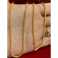 916 gold pandora necklace