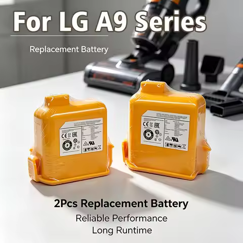 Rechargeable Battery 25.2V 5000/6000mAh For LG Cord Zero A9 Plus A9 Max A9K Pro A9M A9MASTER2X..
