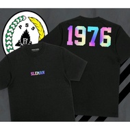 SLEMAN 1976 RAINBOW PATTERN T-SHIRT