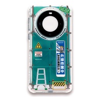 เคสโทรศัพท์แบบครอบเต็มรูปแบบ MagSafe Laser Pattern Original Design สำหรับ Huawei Mate 70 pro plus 60