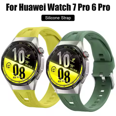 1:1 Official Same Silicone Strap For Huawei Watch GT 7 Pro Replacement Wristbands Bracelet For Huawe