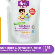 Sleek Baby Bottle Nipple Cleanser 450ml / 450 ml Baby Bottle Washing Soap