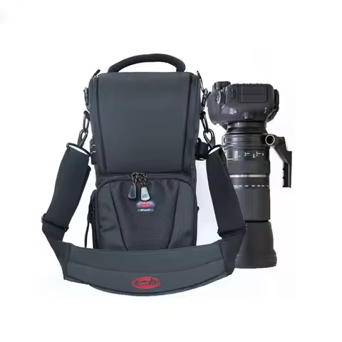 Waterproof Multifunction DSLR Camera Bag Handbag Telephoto Lens Case Tamron Sigma 150-600mm, Nikon 2