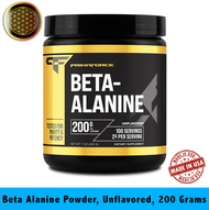 Primaforce Beta Alanine Powder Unflavored 200 Grams - Gluten Free Non-GMO Supplement 100servings - S