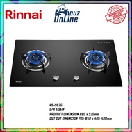 RINNAI GAS HOB RB-982G / RB982G / TWO BURNER GAS HOB / GAS STOVE / DAPUR GAS / COOKING STOVE / DAPUR