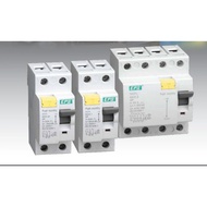 EPS 2 Pole 4 Pole ELCB 40A 63A Residual Current Circuit Breaker ELCB RCCB