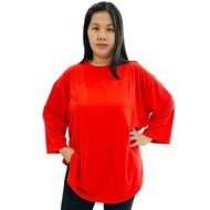 kaos wanita oversize ld 120cm - ld 140cm/kaos wanita oversize terbaru.