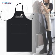 [Hellery] Salon Apron Kitchen Apron Professional Workwear Apron for Waiters Men Unisex