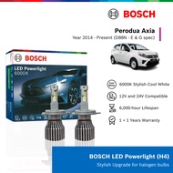 Bosch LED Powerlight Retrofit 6000K Perodua Axia D88N (2014 - Present) H4 Car Halogen Headlight Retr