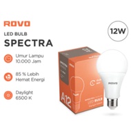 CAHAYA ROVO Spectra A12 LED Bulb - 12 Watt White Light || Rovo 12 watt LED lamp