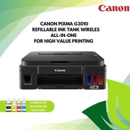 Canon PIXMA G3010 Refillable Ink Tank Wireless All-In-One Printer Inkjet Printer