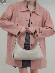 Folnua Bateau Bag 韓國小牛皮復古單肩包餃子包